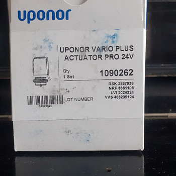 UPONOR привод теплых полов