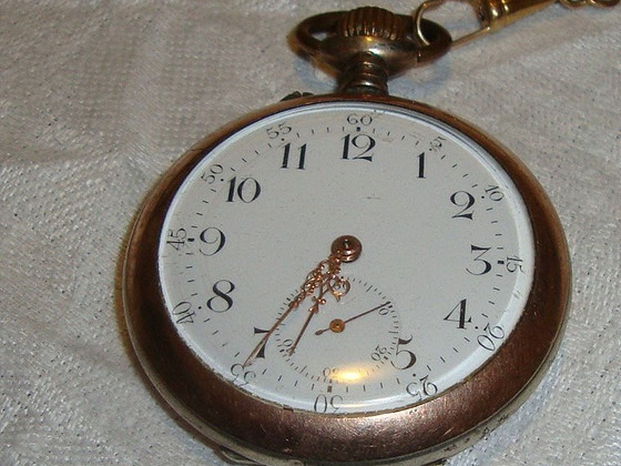 Карманные часы moeris silver 800