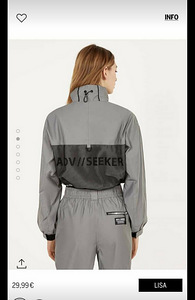 Светоотражающая куртка Bershka (4 фото из 4)