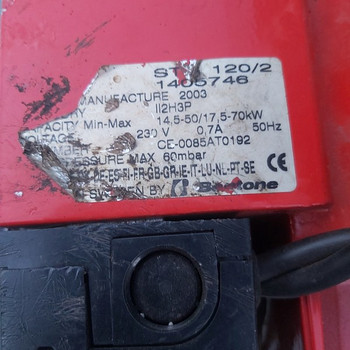 M: Gaasipõleti Bentone stg 120/2