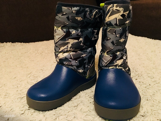 Новые зимние ботинки Crocs