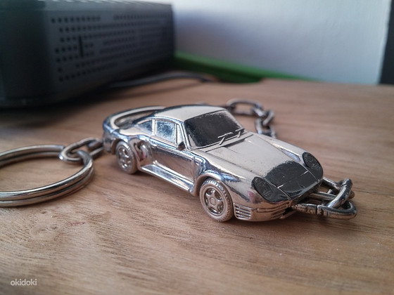 Porsche 959 Burago, Made In Italy, 1/87, Metal võtmehoidja