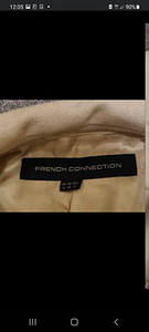 Кашемировое пальто с наситом FRENCH CONNECTION S (2 фото из 5)