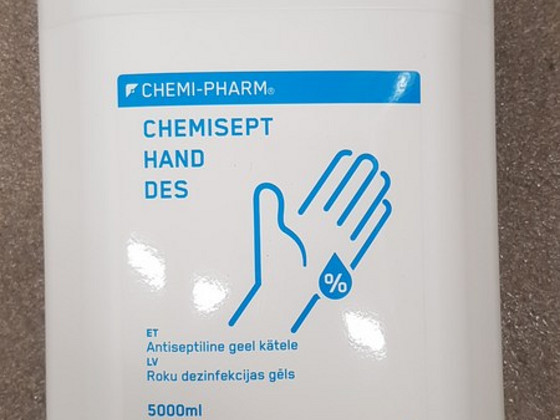 Chemi-Pharm Chemisept 80, Жидкий антисептик для рук Chemi-Ph