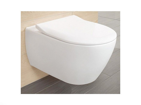 Подвесной унитаз Villeroy & Boch Subway 2.0 Rimless. SoftClo
