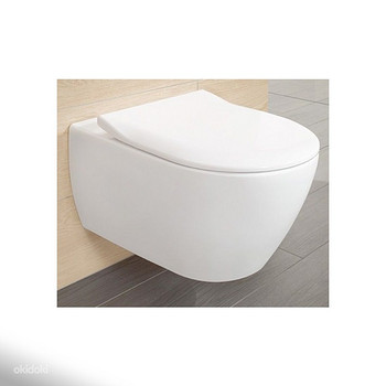 Подвесной унитаз Villeroy & Boch Subway 2.0 Rimless. SoftClo