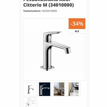 Kraan axor Citterio M