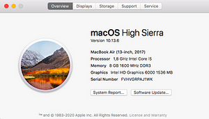 Müüa Macbook Air 13'' 128GB Late 2017 (3 foto / 4)