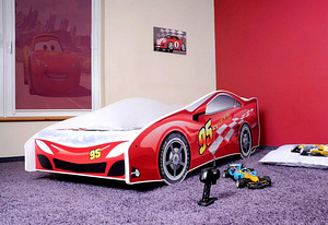 Uued laste autovoodi-d CARS + madrats (6 foto / 10)