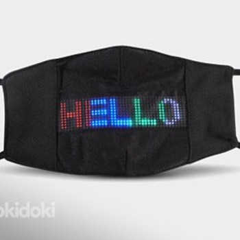 Защитная маска с LED подсветкой