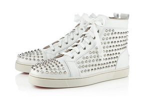 Loubutin Louis flat spikes tossud neetidega 42 (1 foto / 5)