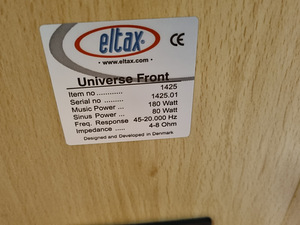 Eltax Universe Front Põrandakõlarid (4 foto / 10)