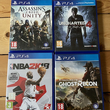 PS4 mängud