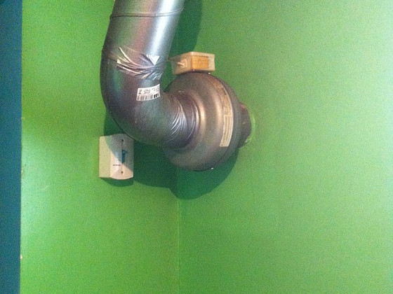 Ventilatsioon + tulejuhtimiskast