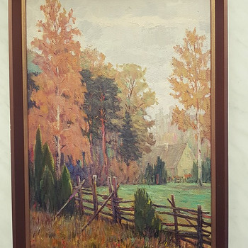 Картина маслом Арсени Крустюк