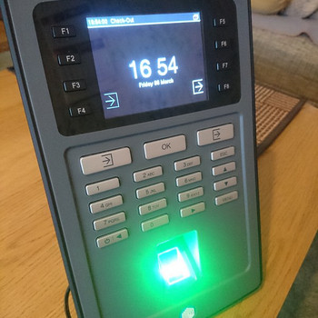 Safescan ta-8020 sõrmejälje lugeja CLOCKING IN SYSTEM