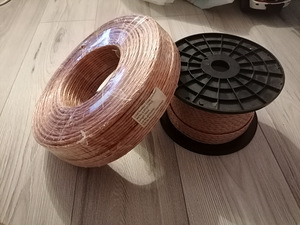 Kõlarikaablit 2x4.0mm2 ja 2x2.5mm2 170m (1 foto / 1)