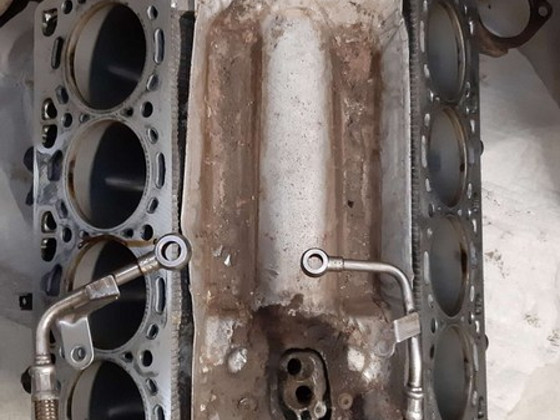 Блок двигателя BMW N63B44A
