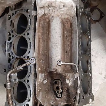 Блок двигателя BMW N63B44A