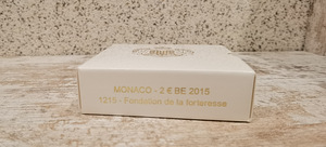 2 EURO 2015. Monaco. 800th Anniversary FORTERESSE CASTLE (3 фото из 7)