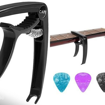 Kapodaster + 1mediatorid Capo + 1 valikut