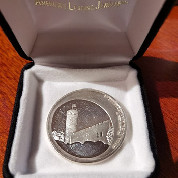 Серебряная монета башня длинный Герман 1154 г.