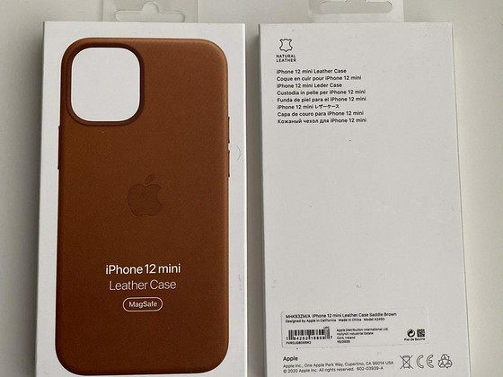 iPhone 12 mini Leather Case with MagSafe