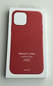 iPhone 12 / 12 Pro Leather Case with MagSafe (1 фото из 2)