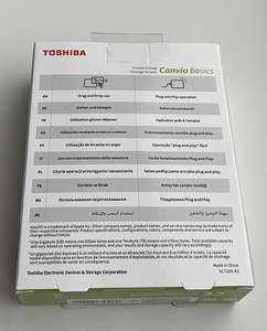 Toshiba Canvio Basics 3TB , Black (2 foto / 2)