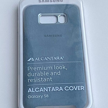 Samsung Galaxy S8 Alcantara View Cover , Mint