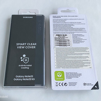 Samsung Note 20 Smart Clear/LED View Cover , Black