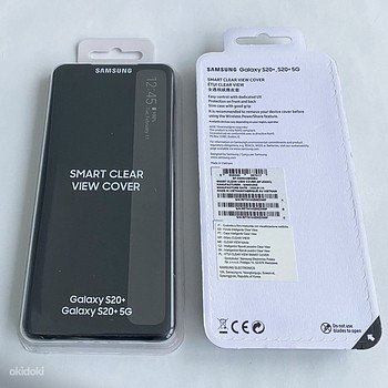 Samsung S20+ Smart Clear/Led View Cover , Black/Gray/White