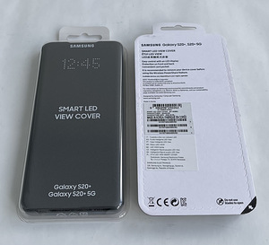 Samsung S20+ Smart Clear/Led View Cover , Black/Gray/White (5 фото из 5)