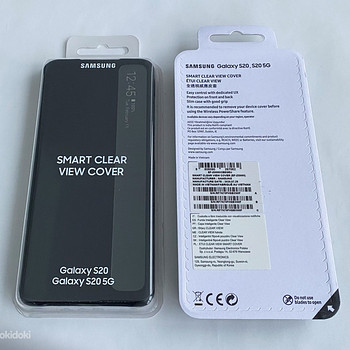 Samsung S20 Smart Clear/Led View Cover , Black/Gray