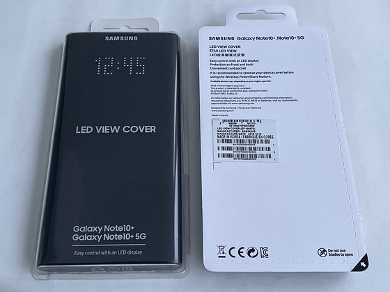 Samsung Galaxy Note 10+ LED View Cover , Black