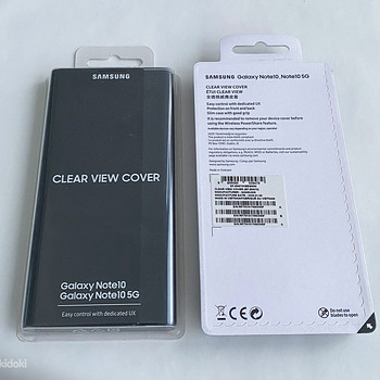 Samsung Galaxy Note 10 Clear/Led View Cover Black