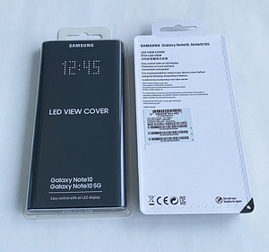 Samsung Galaxy Note 10 Clear/Led View Cover Black (2 foto / 2)