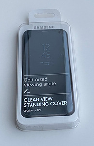 Samsung Galaxy S9 Clear View Cover Black/Blue (1 foto / 2)