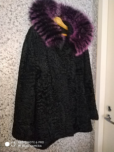 Kapuutsiga karakullkasukas. Rü 90–100 cm. (2 foto / 8)