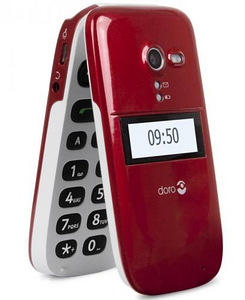 DORO PHONEEASY 624 , Red/Graphite (1 foto / 5)