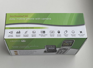 DORO PHONEEASY 624 , Red/Graphite (4 foto / 5)