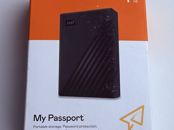 Western Digital WD My Passport 4TB , Black