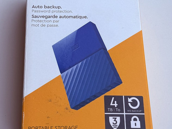 Western Digital WD My Passport 4TB , Blue