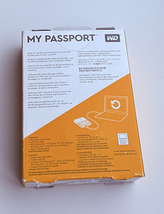 Western Digital WD My Passport 4TB , Blue (2 foto / 5)