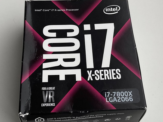 Intel Core i7-7800X X-series (8.25M Cache, up to 4.30 GHz)