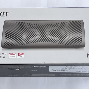 Kef MUO Wireless Speaker , Storm Grey