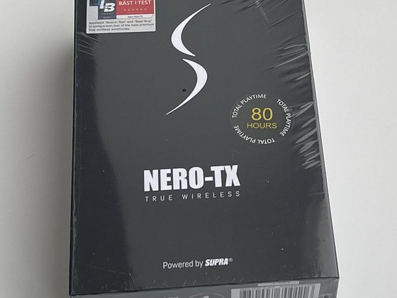SUPRA NERO-TX True Wireless Black / White