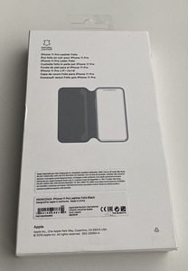 iPhone 11 Pro Leather Folio Black (2 фото из 2)