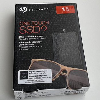 Seagate One Touch SSD 1TB, USB 3.0 White/Black