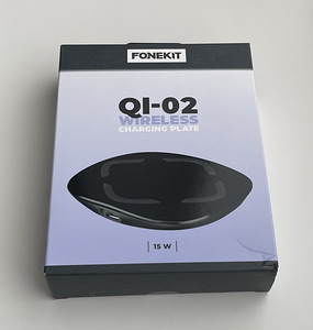 FoneKit QI-02 Wireless Charcing Plate , 15W (1 foto / 2)